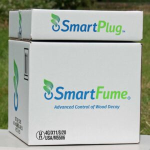 SmartFume® Complete System contains: 300 fumigant cartridges and 300 SmartPlugs™.