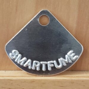 SmartFume Pole Tags, Aluminum, 500 per package